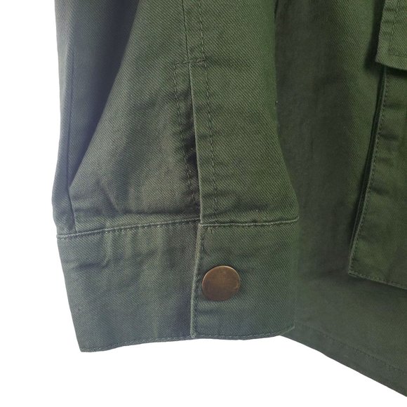 41 Hawthorn Chaplin Essential Hooded Anorak Cargo Jacket M - Picture 12 of 13